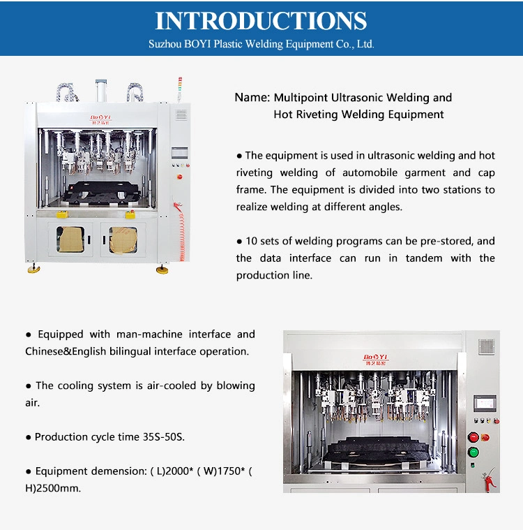 Ultrasonic Welding System Multi Head Ultrasonic Welding Machine