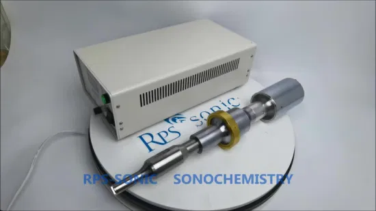 Ultrasonic Homogenizer in Laboratory Ultrasonic Sonochemical Slush Machine