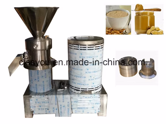 Peanuts Sesame Almond Jam Butter Colloid Mill Grinding Machine