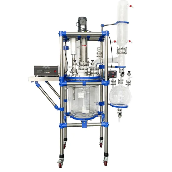 Favorable 10L Vacuum Hydrolysis Factory Price Glass Reactor